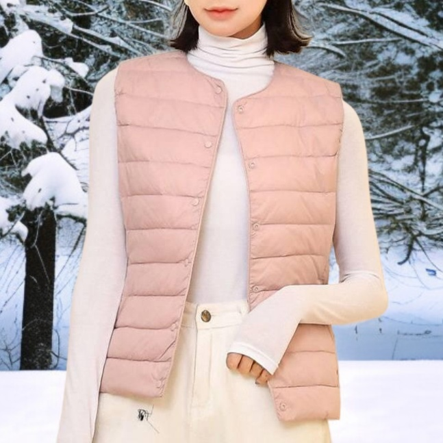 90 新品ホワイトダックダウンジャケット