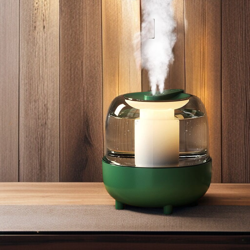 Home humidifier bedroom night light large capacity office dual spray humidifier