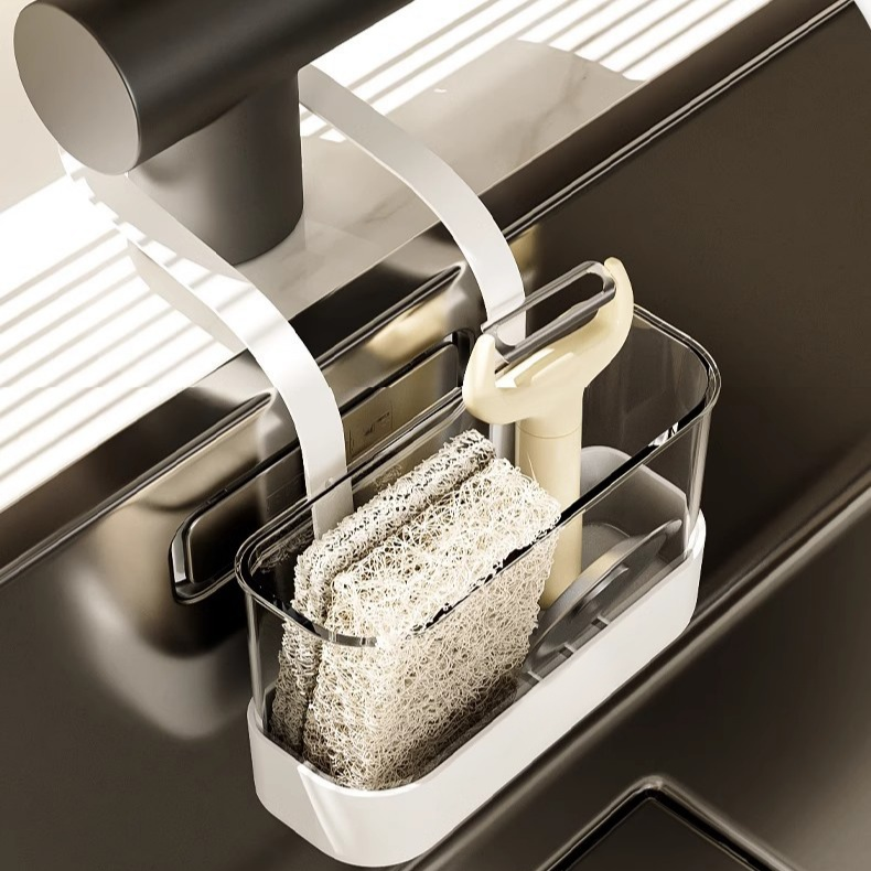 Cesta colgante multifuncional de drenaje para fregadero de cocina