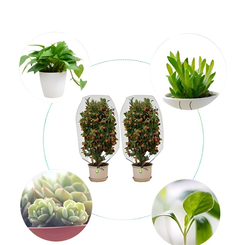 野菜栽培用ビニールハウス囲いネット