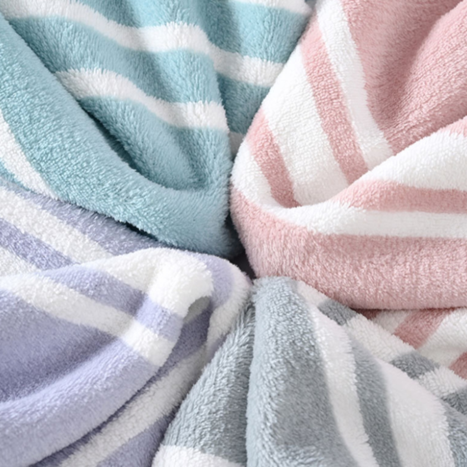 커플용 코랄 플리스 바스타월·타월 세트, 빠른 흡수와 건조, 가정용 따뜻한 스트라이프 세트