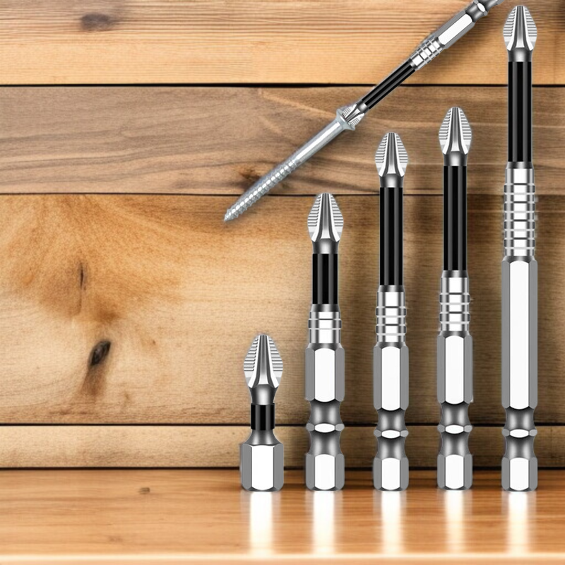 바람비트 고강도 십자비트 미끄럼방지 고경도 강자성드라이버비트