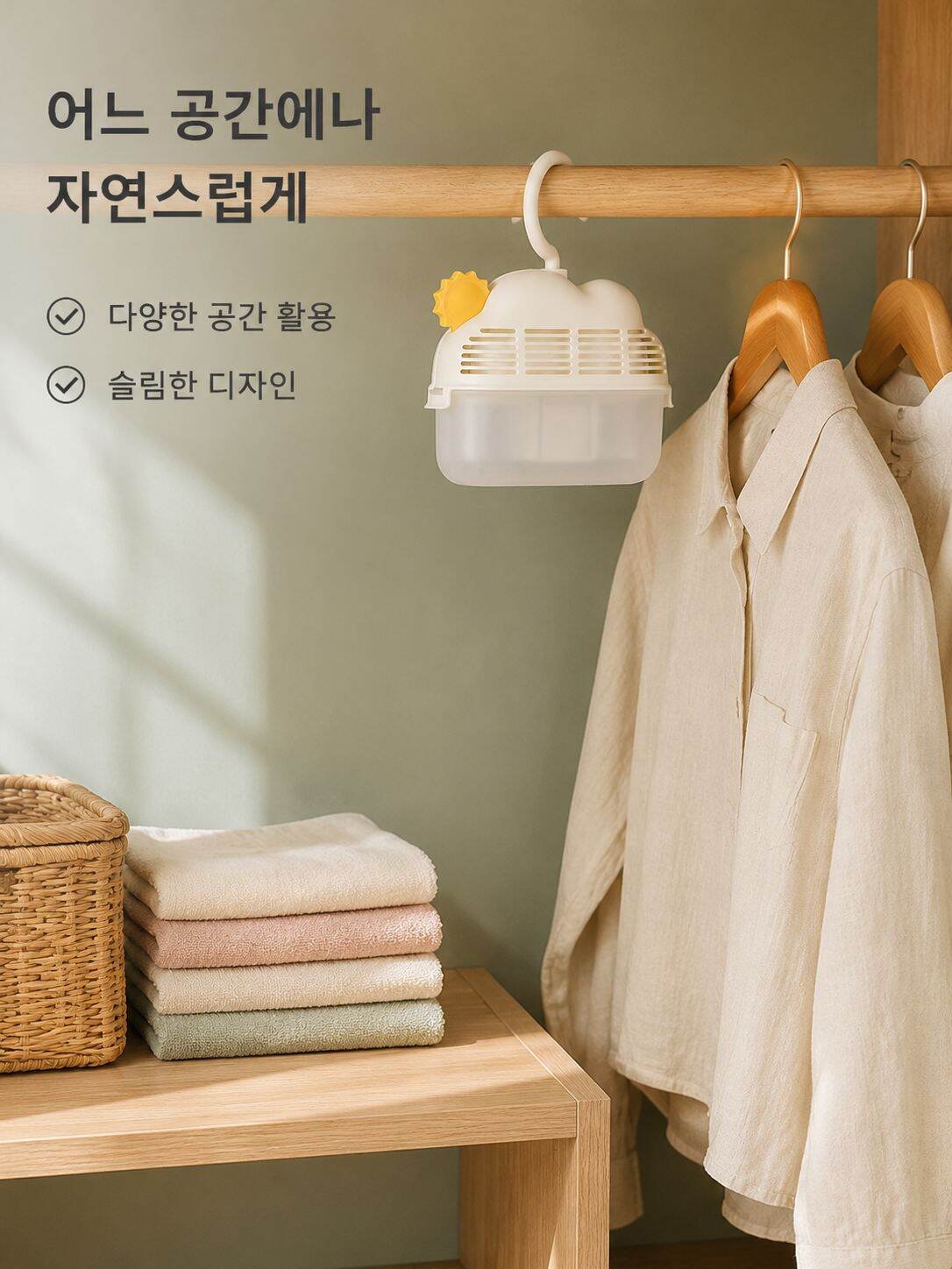 곰팡이 방지 옷장 제습제 박스