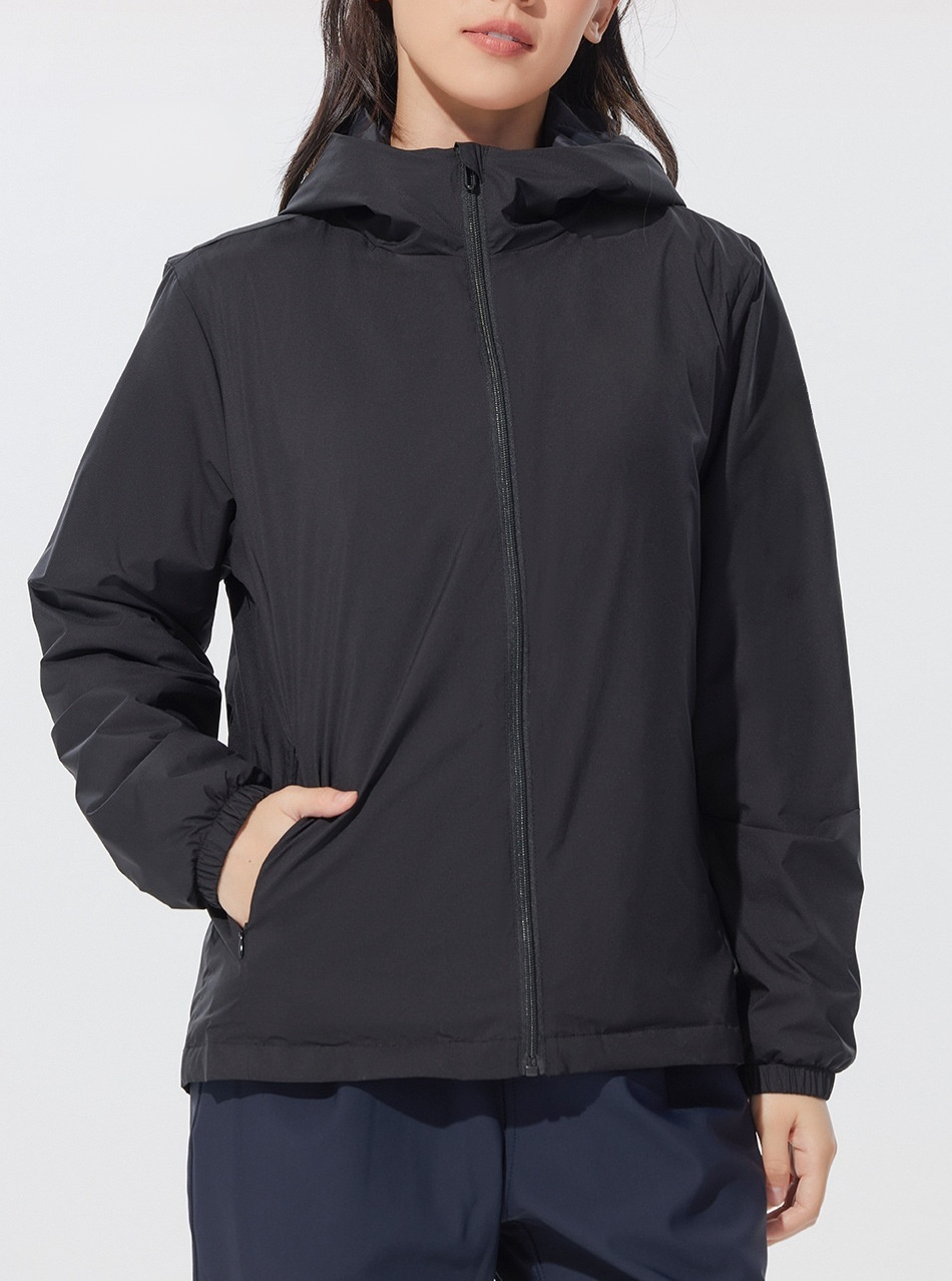 軽薄タイプ冬用ダウンコートフロントデザイン