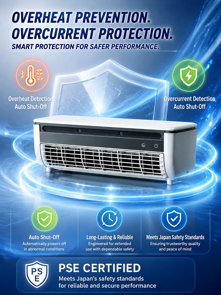 JC-Mini desktop air conditioner fan