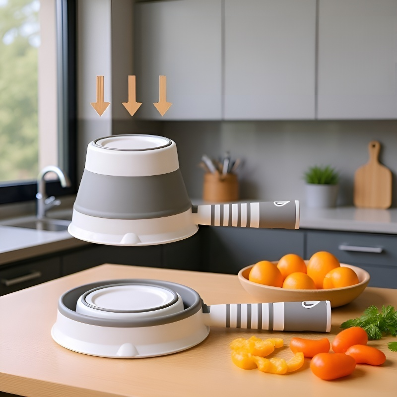 Cucharón de agua plegable multifuncional de calidad alimentaria