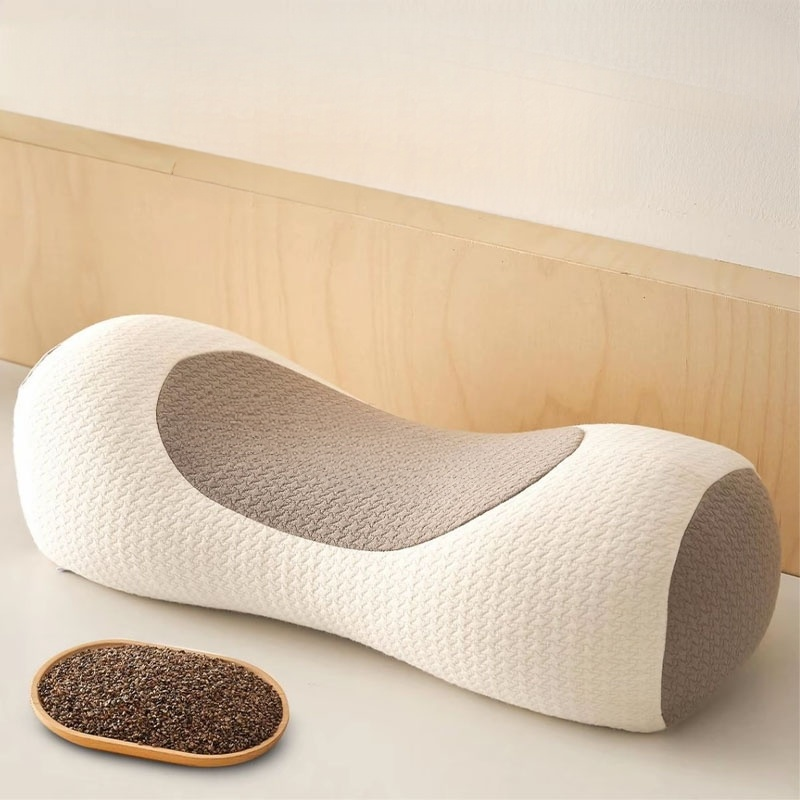 원통형 척추 교정 베개