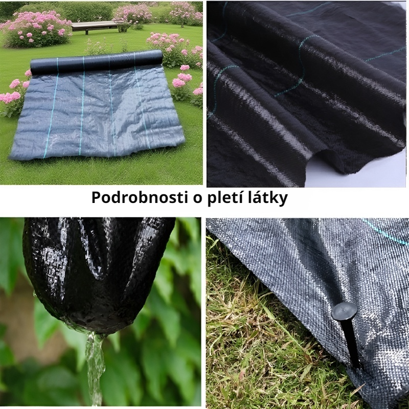 Snadná aplikace Fruit Tree Weeding Cloth Loaded v zahradě