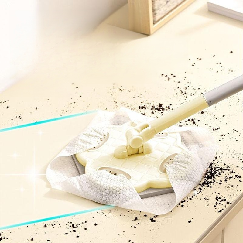 ほこり除去ペーパーフラットモップ