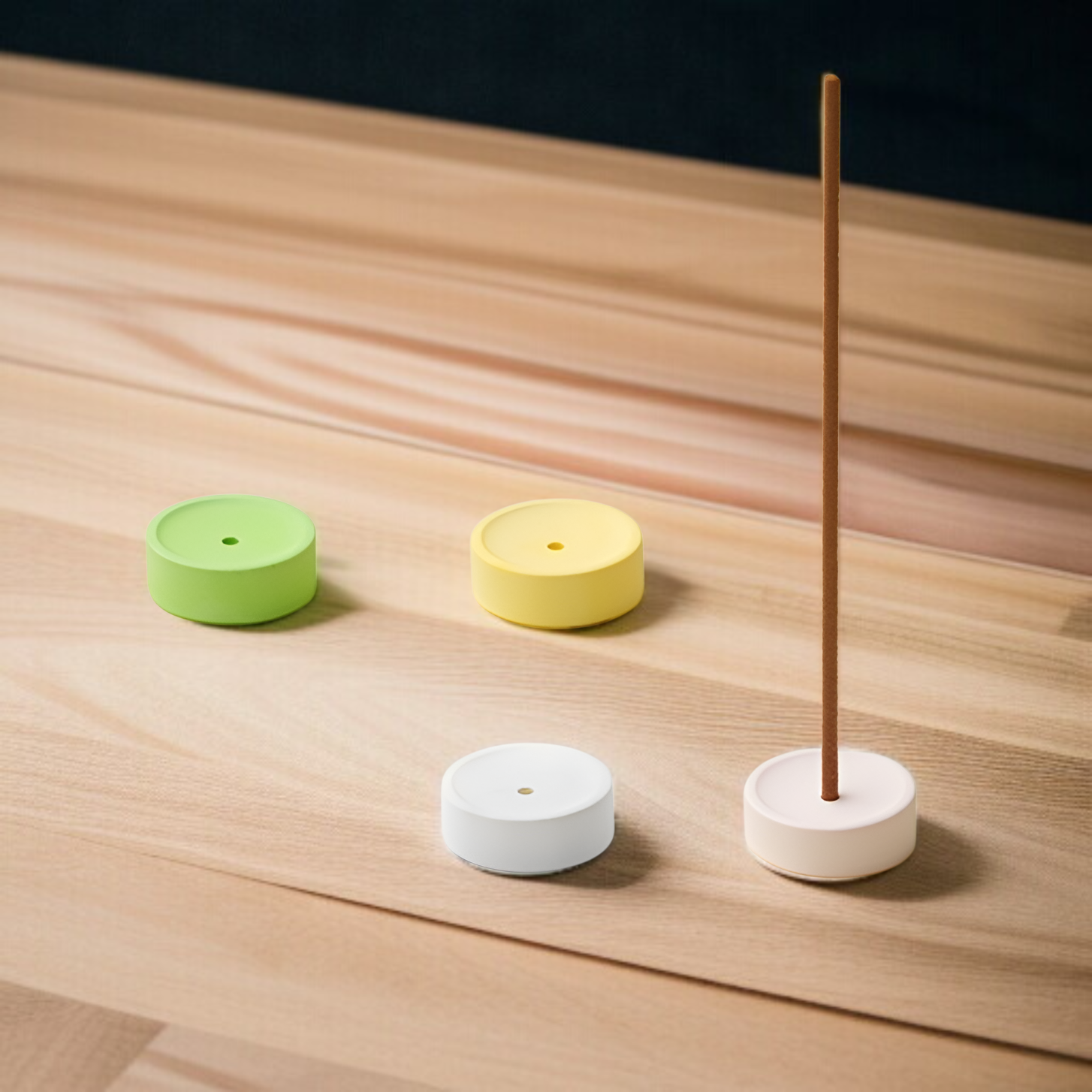 원형 미니 석고 향 플러그