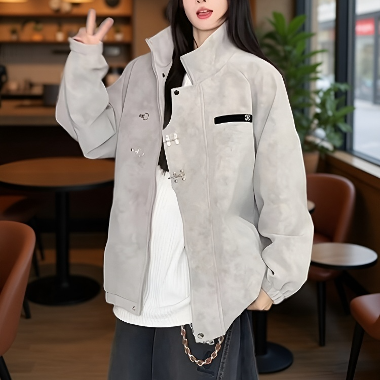 아메리칸 하이 스트리트 프린트 항공 점퍼 