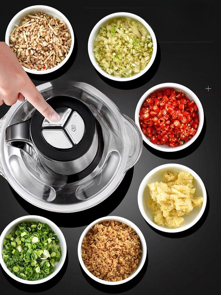 자동 작동되는 제육기 내부 구조