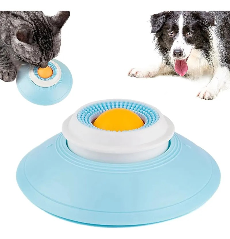 Pet Anti-Slip Licking Slow Food Plate