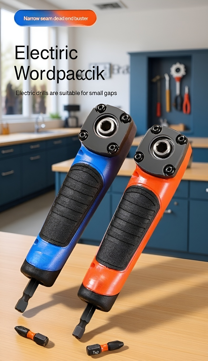 Elektrischer Winkelschraubendreher Bit Adapter 90 Grad Ansicht