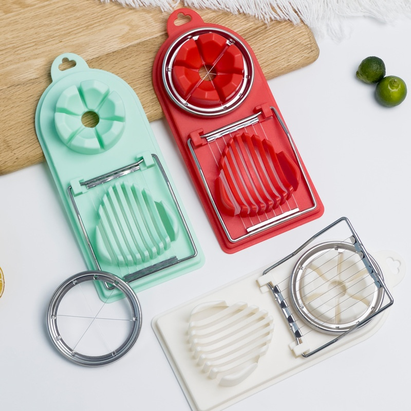 2 in 1 계란 및 송화단 커터, 주방 다용도 도구