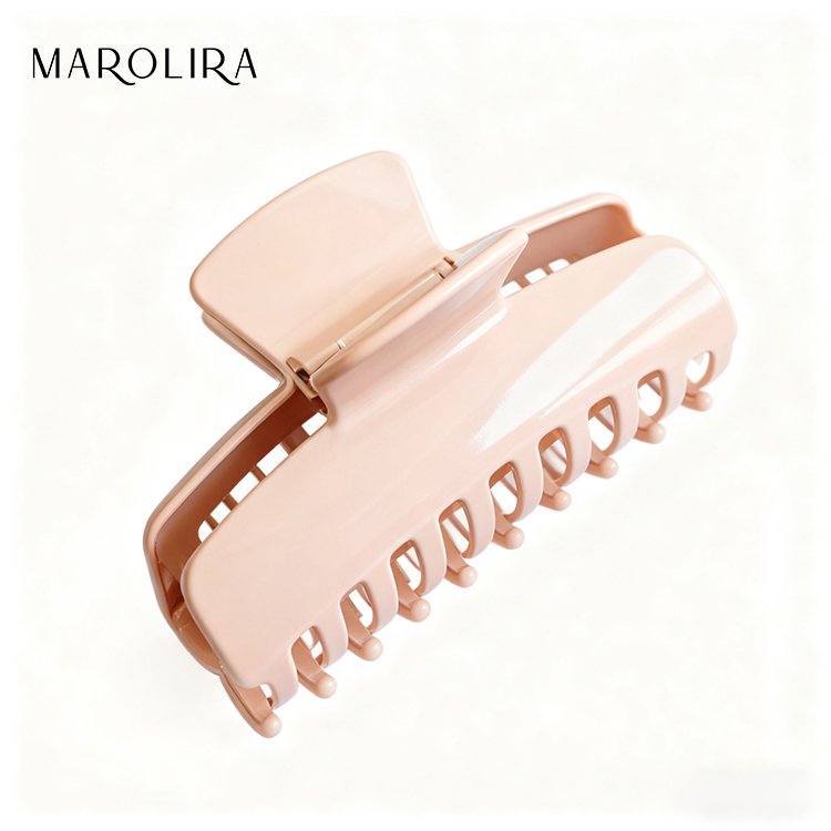 Jednoduchý klip s růžovou atmosférou ve stylu ins (3 kusy)