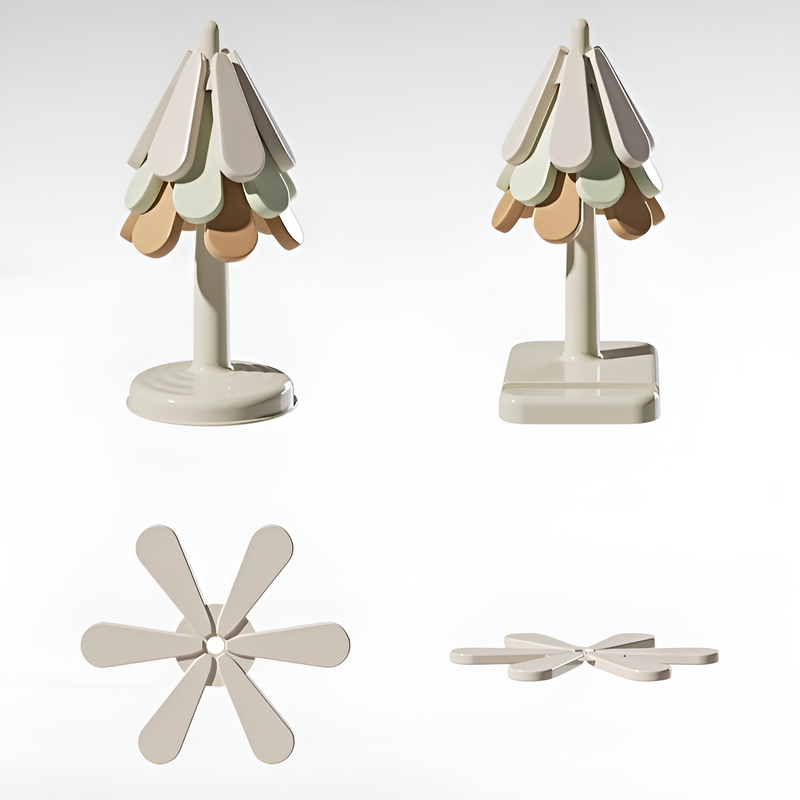 滑り止め付きシリコン食卓マット