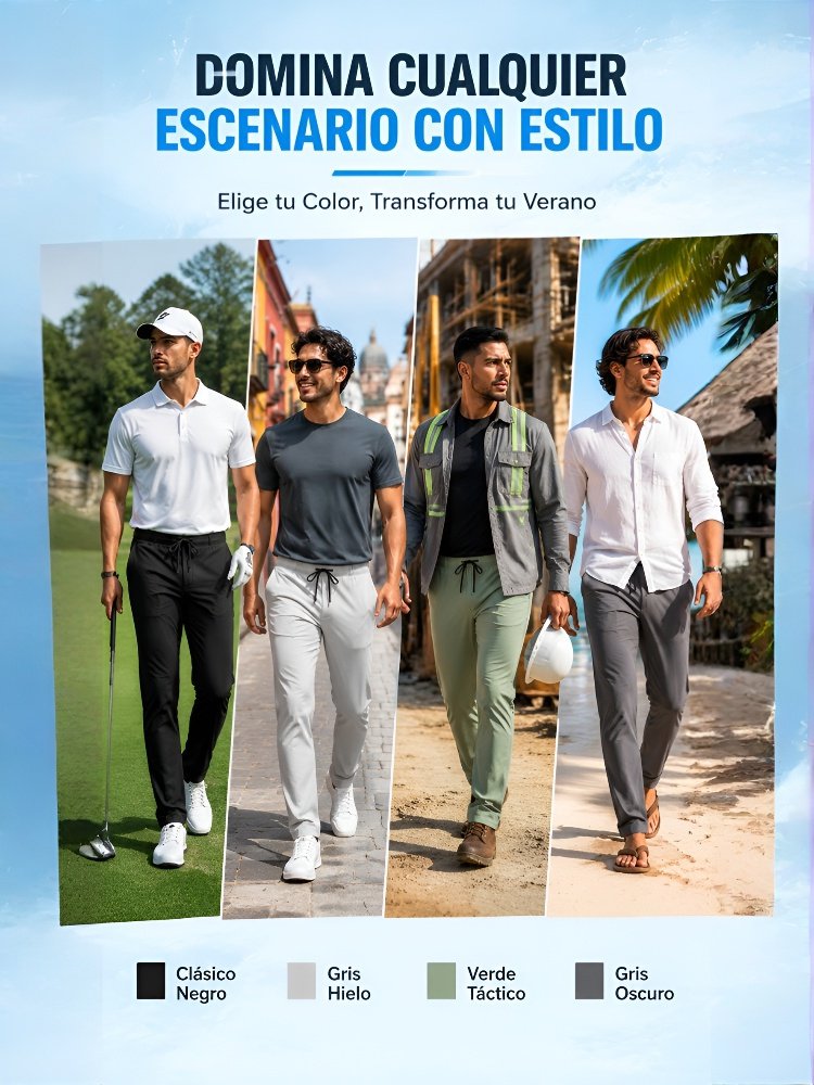 【Limitado 100 piezas】Pantalón largo de hielo transpirable y delgado con protección solar