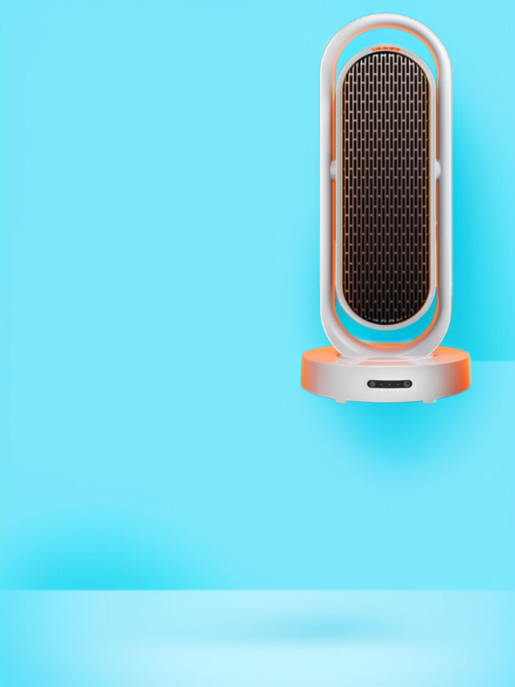 에너지 절약 무광 무소음 온풍기