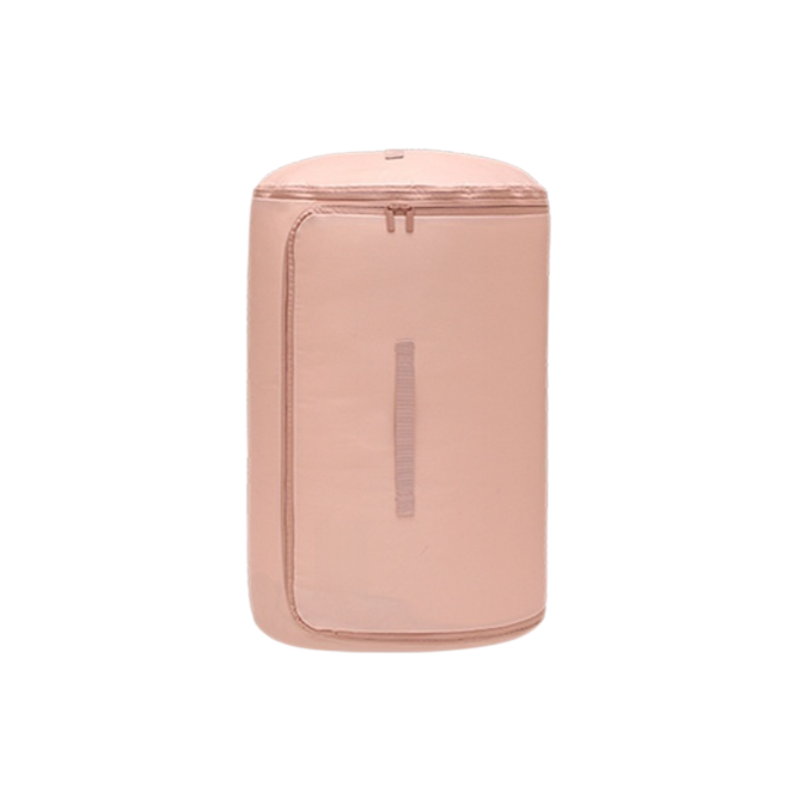 Sac à couette cylindrique compressible