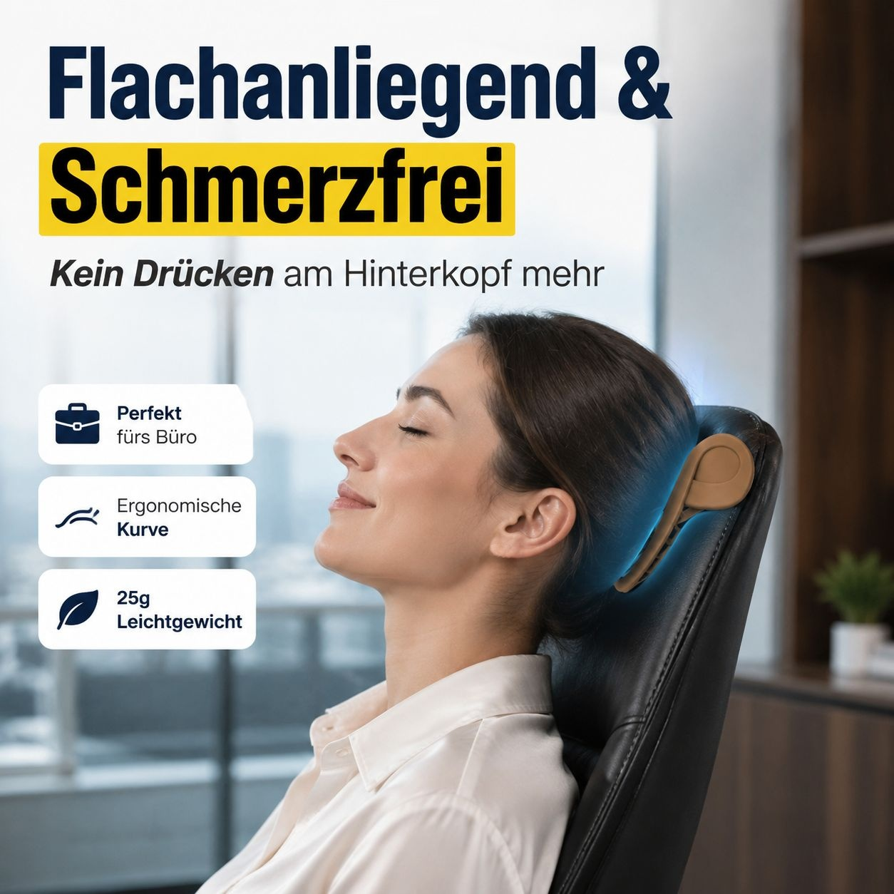 Luxuriöse praktische Haarspange für Damen, Entenschnabel-Klammer für den Hinterkopf