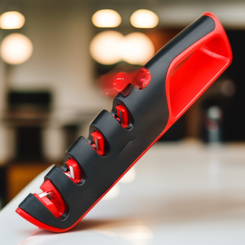 다용도 주방 칼갈이 4 in 1 편리한 조절