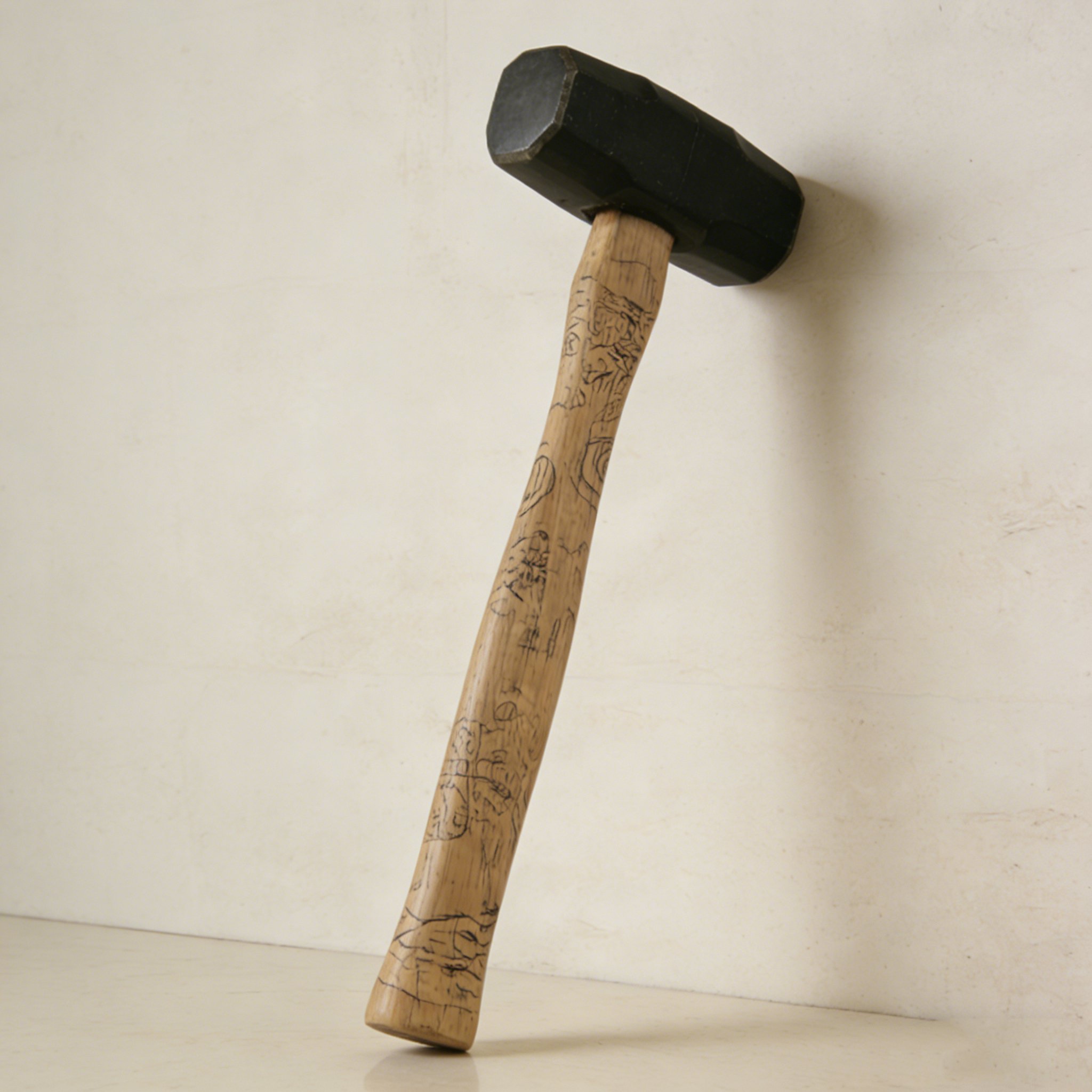 高品質木工ハンマーの持ちやすいグリップ