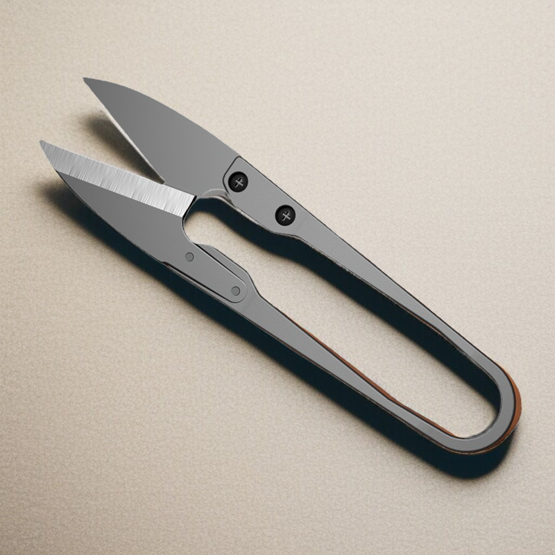 블랙 핸드메이드 바느질 의류 전용 가위 U자 십자수 실타래 도구