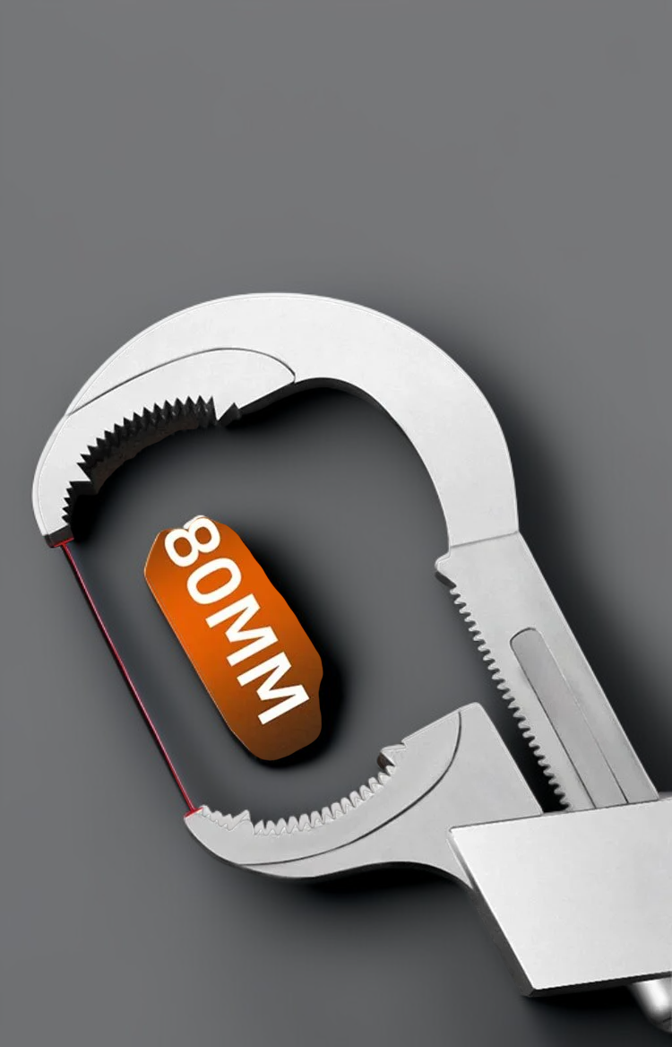 高耐久性のクロムバナジウム鋼採用