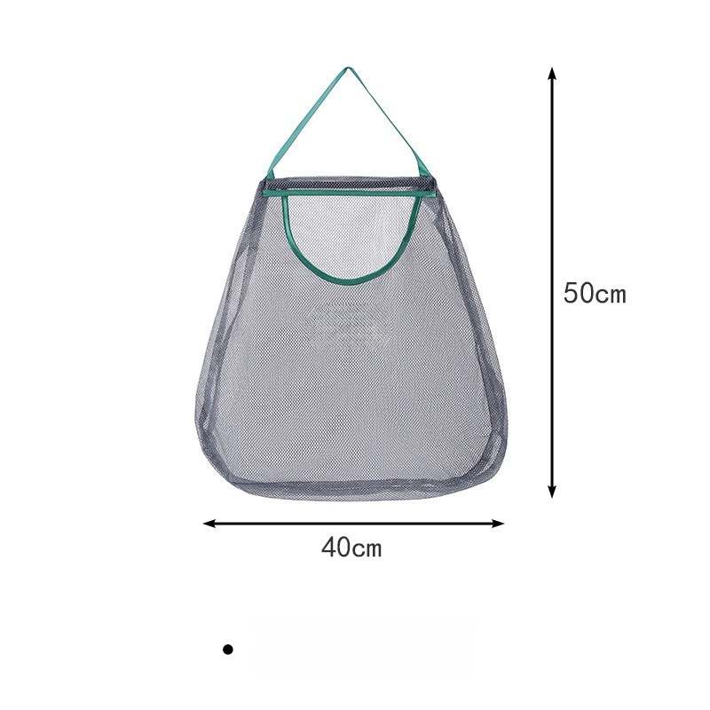 Multi functional fruit and vegetable wall mounted storage bag