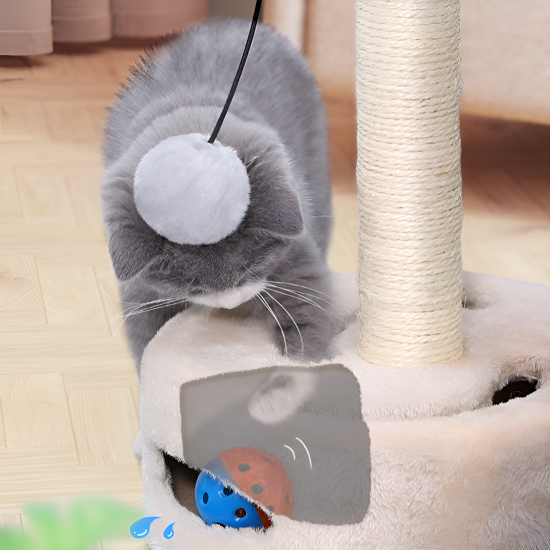 Small Rotating Cat Scratcher Toy