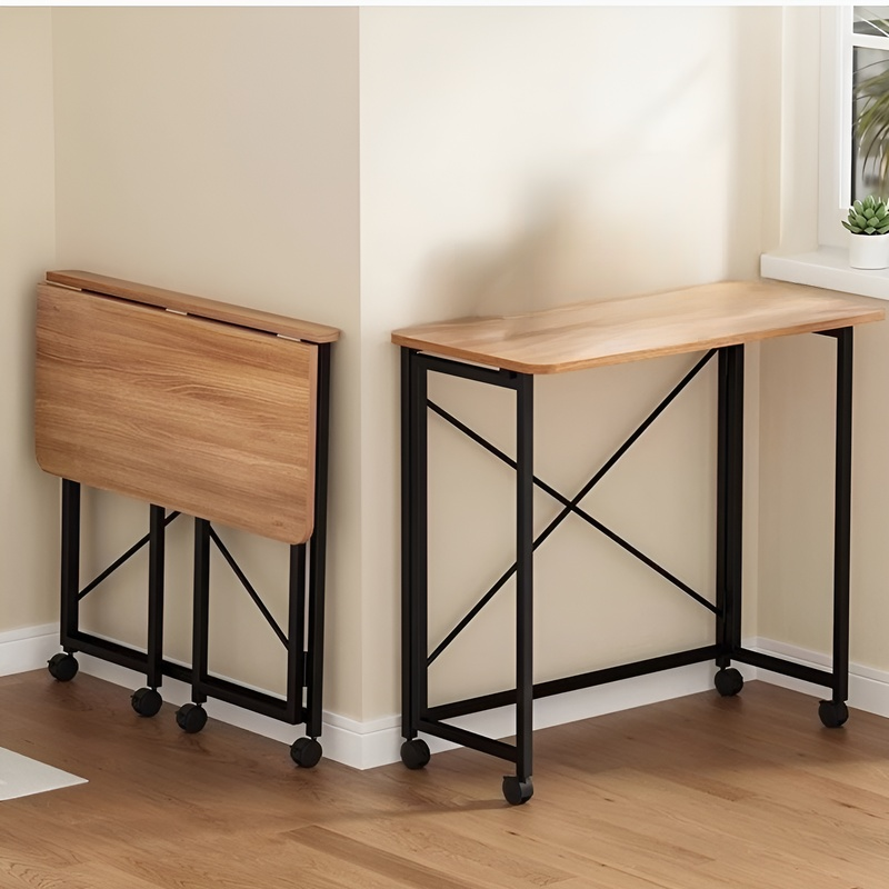 Bureau d'ordinateur mobile et pliable pour étudier et écrire au chevet