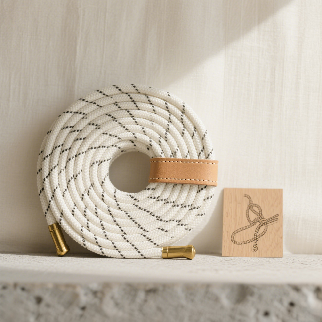 Cuerda de escalada de poliéster de alta resistencia y resistente al desgaste (3 piezas)