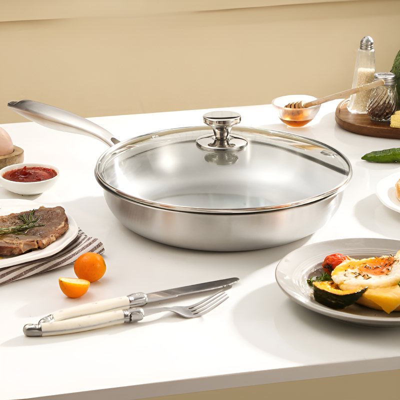 Sartén antiadherente para carne