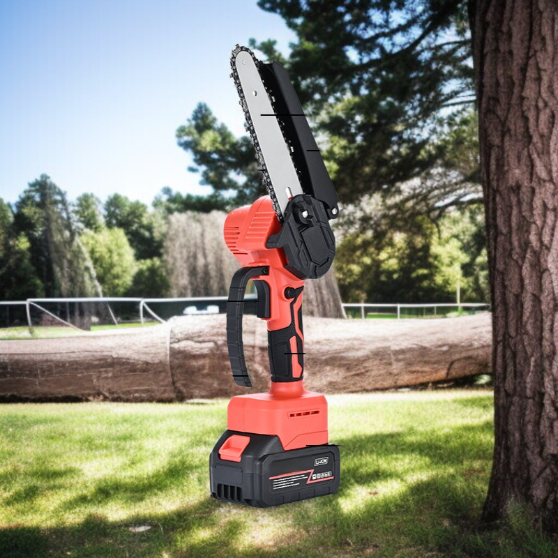 Mini sierra eléctrica de mano con batería de litio