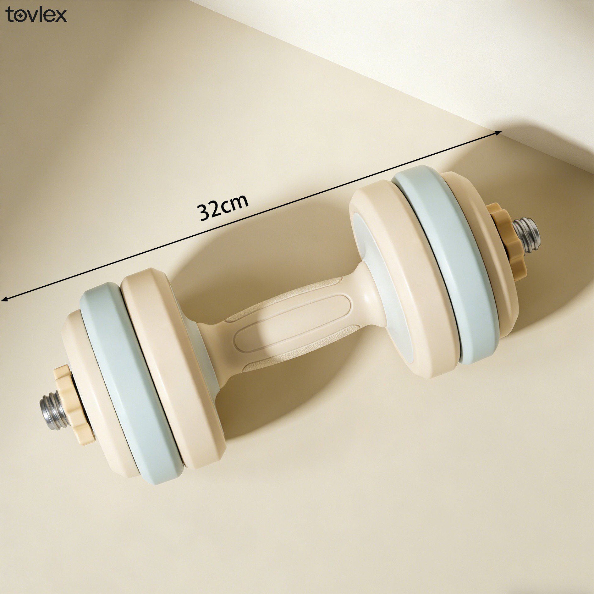 무게 조절이 가능한 덤벨 디테일 사진