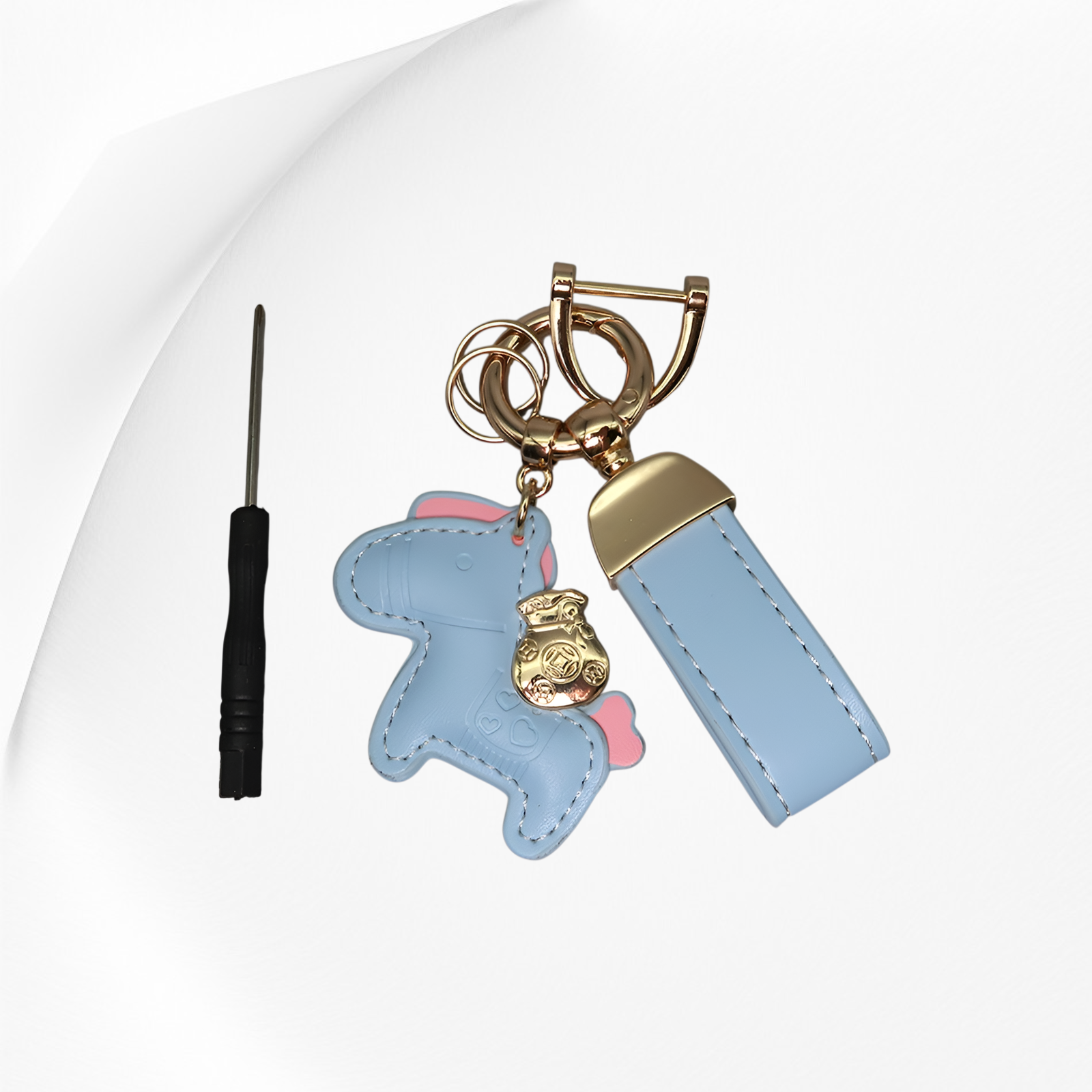 Pulsera llavero de pony caricatura