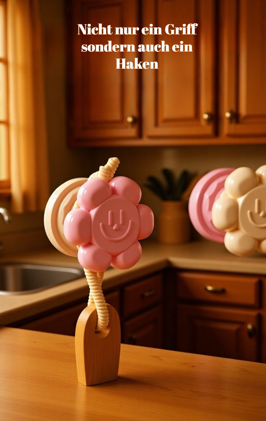 Selbstklebender Griff für Glas-Küchenschränke