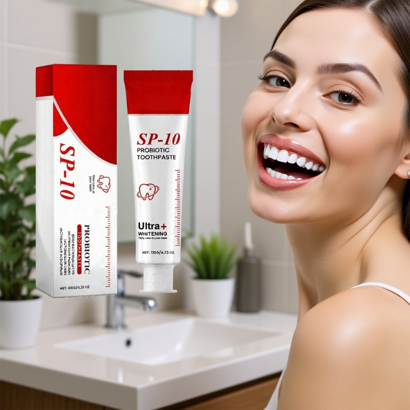 معجون أسنان بالبروبيوتيك