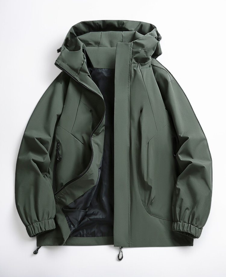 스타일리시 남성 아웃도어 자켓 전면 사진