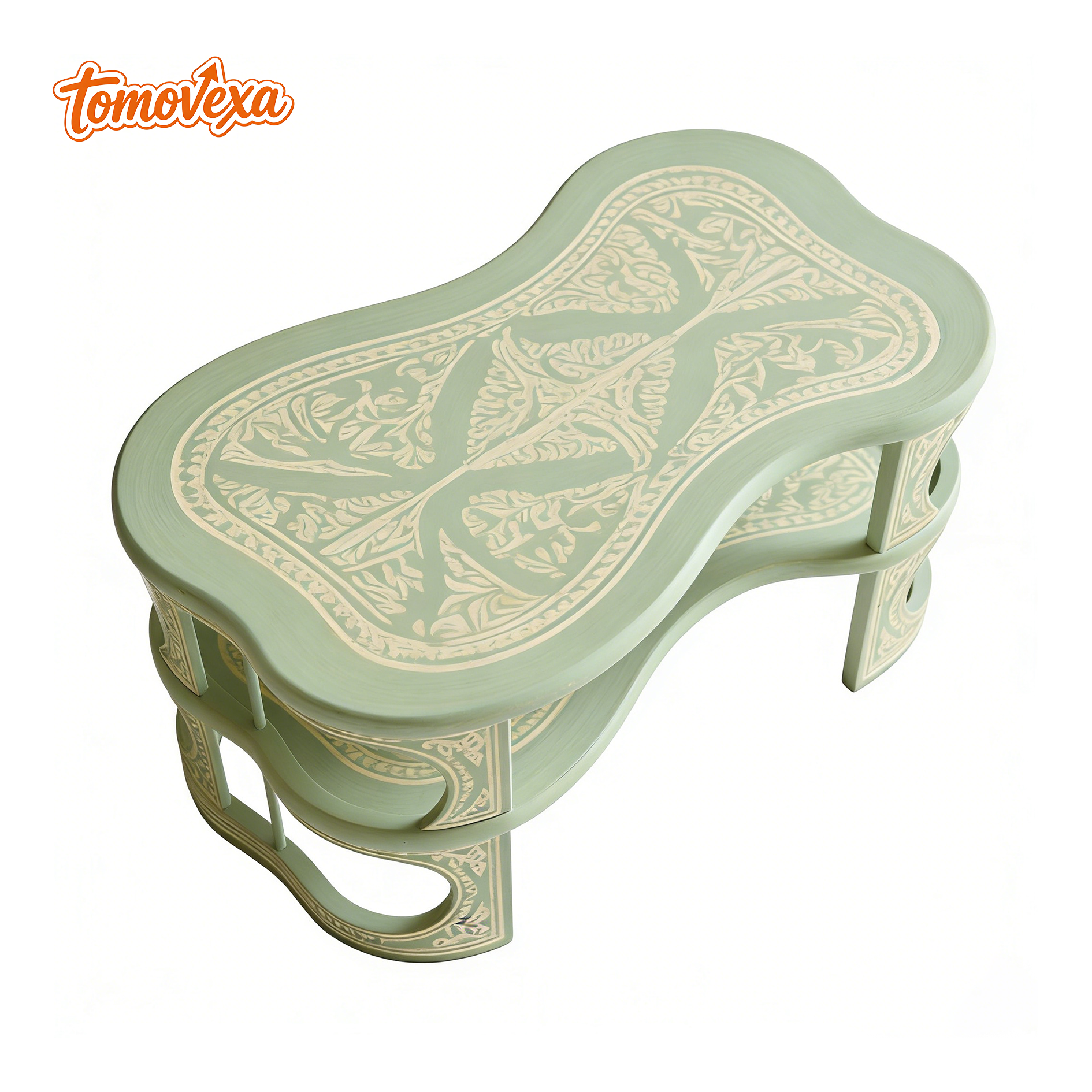 โต๊ะกาแฟสไตล์เรโทรสุดหรู