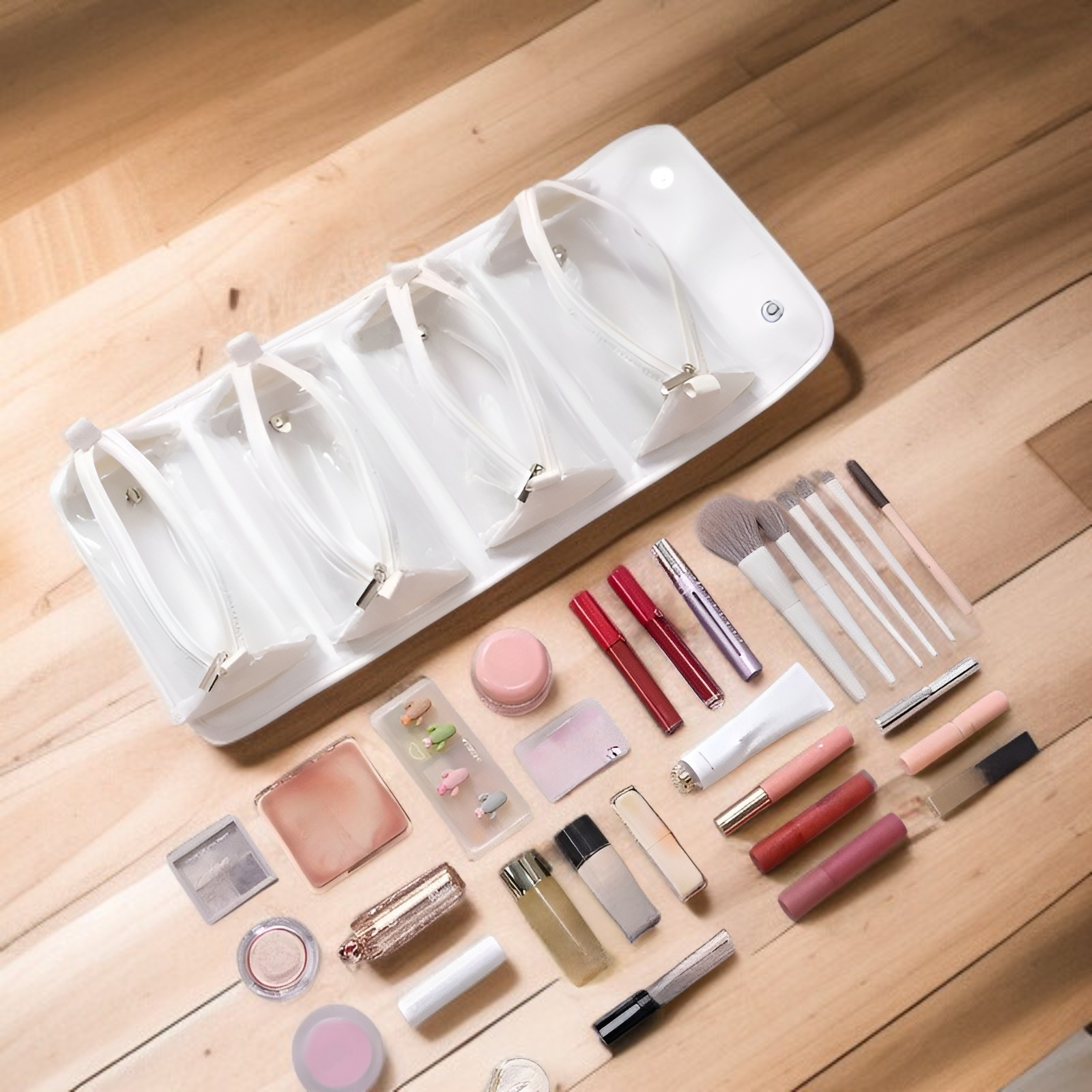 Women's Foldable Large Capacity Toilet Bag