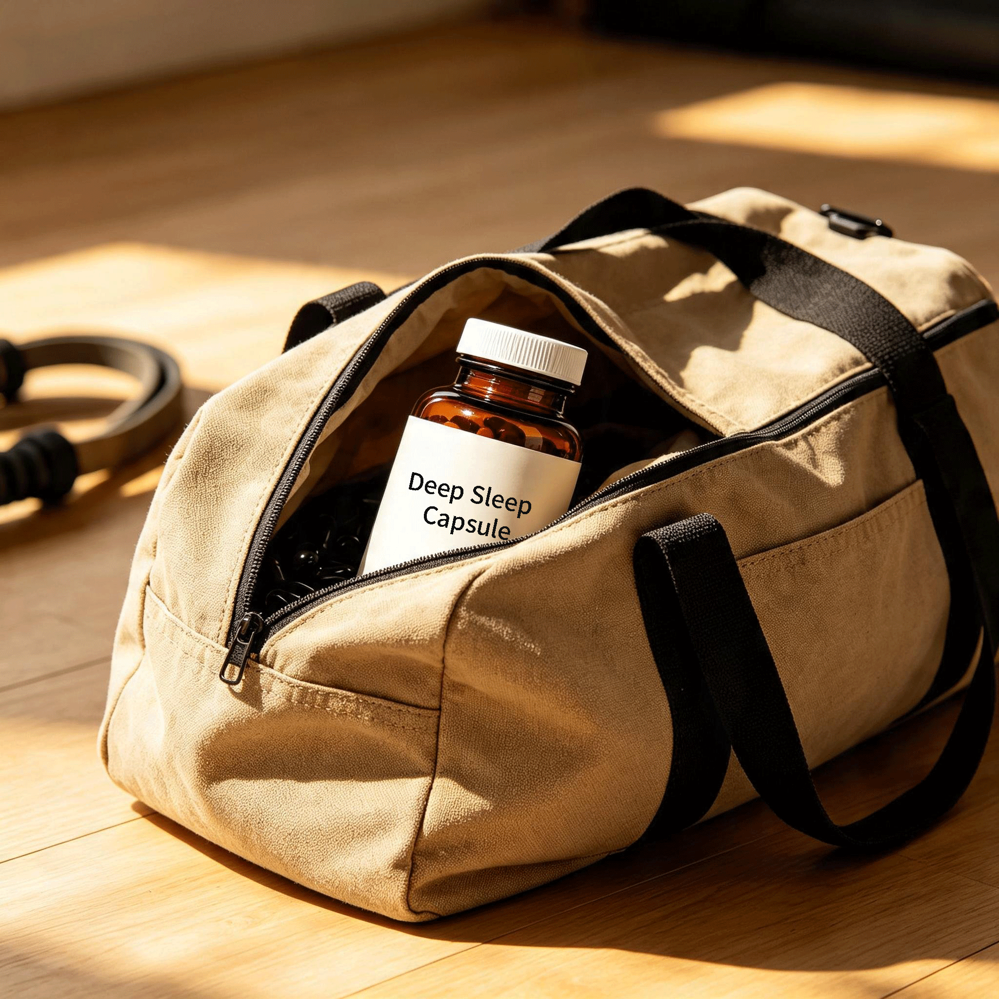 Deep Sleep Capsule supplement close-up
