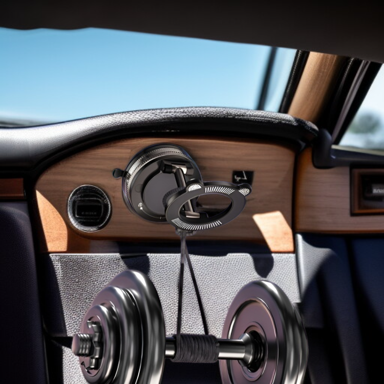 Easy-install magnetic car mount for dashboard