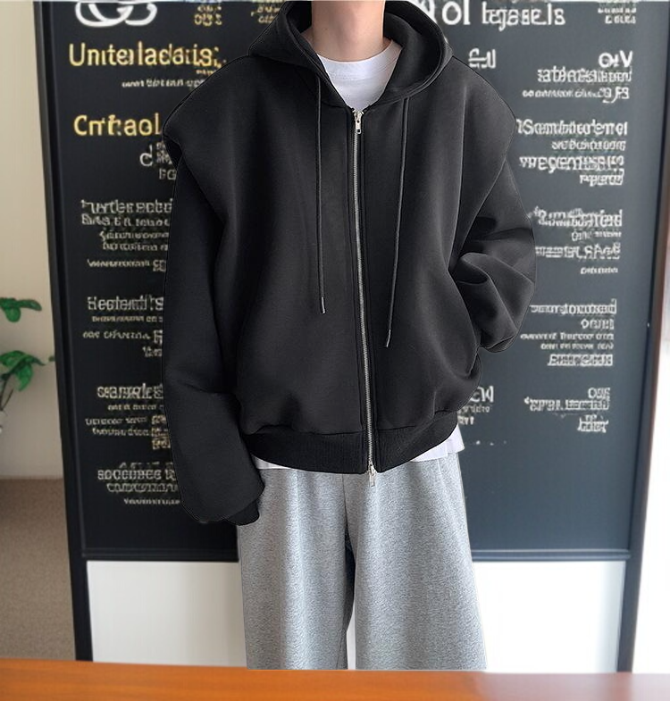 트렌디한 남자 코트 디자인