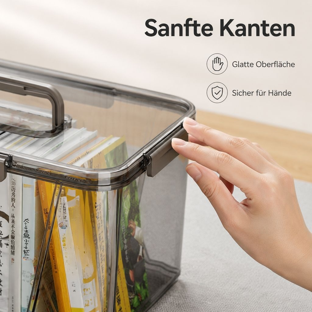 Multifunktionale Aufbewahrungsbox für den Haushalt