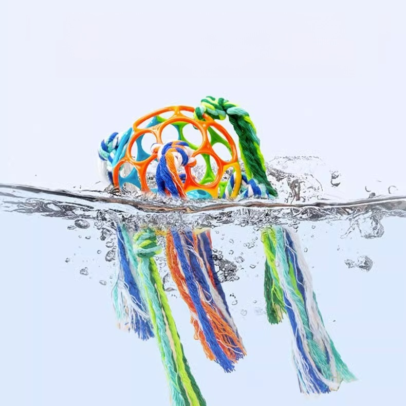 Pet bell gnawing toy ball