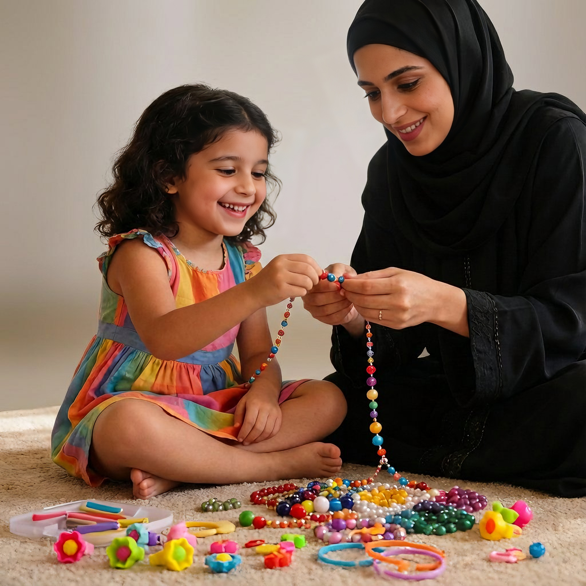 لعبة تركيب خرز للأطفال بدون حبل (بوب متعدد الاستخدامات لتعزيز الذكاء)