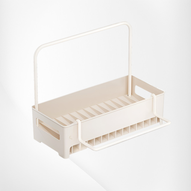 多功能水槽瀝水置物收納架