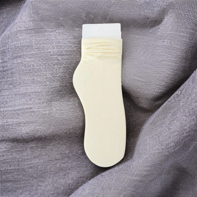 韓国風ミドル丈レディースソックス